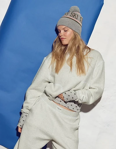 OFFLINE By Aerie Coffee Run Crewneck