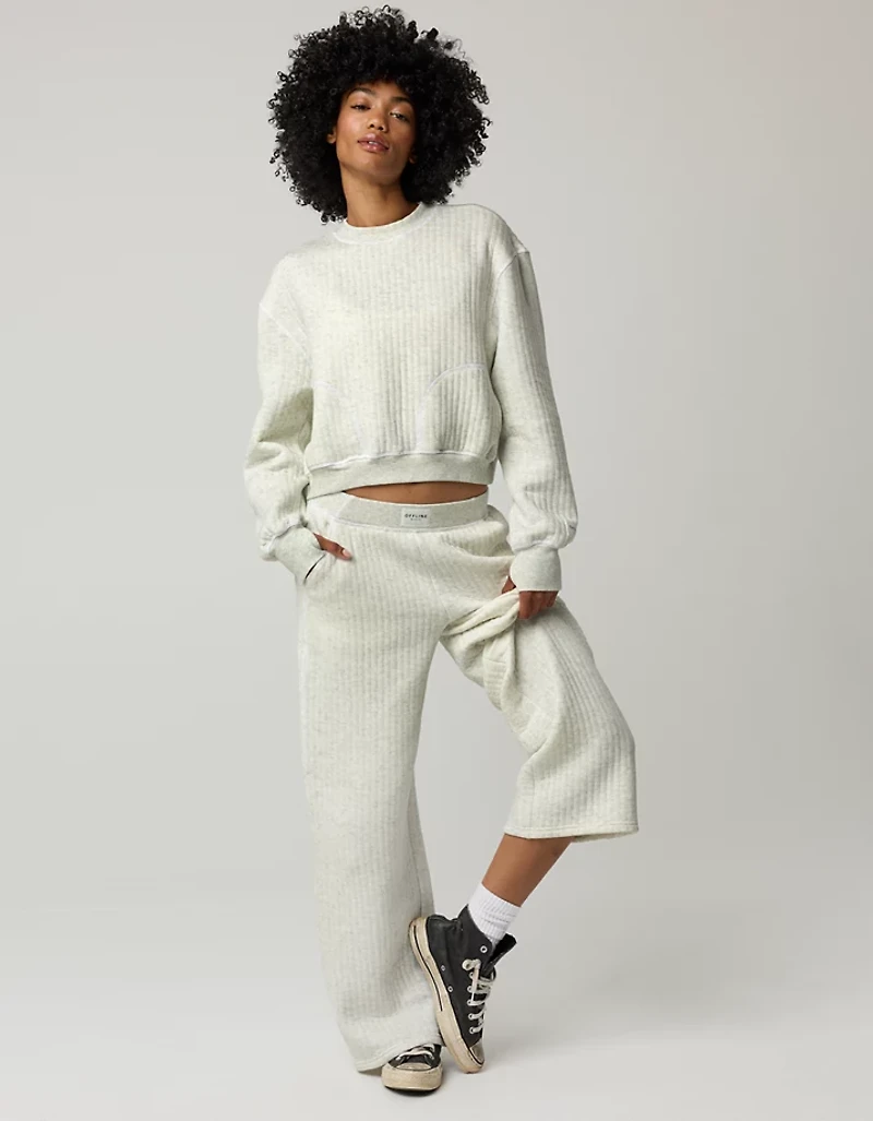 OFFLINE By Aerie Coffee Run Crewneck