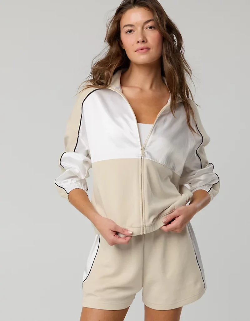 OFFLINE By Aerie Chill Up Seamed Full Zip