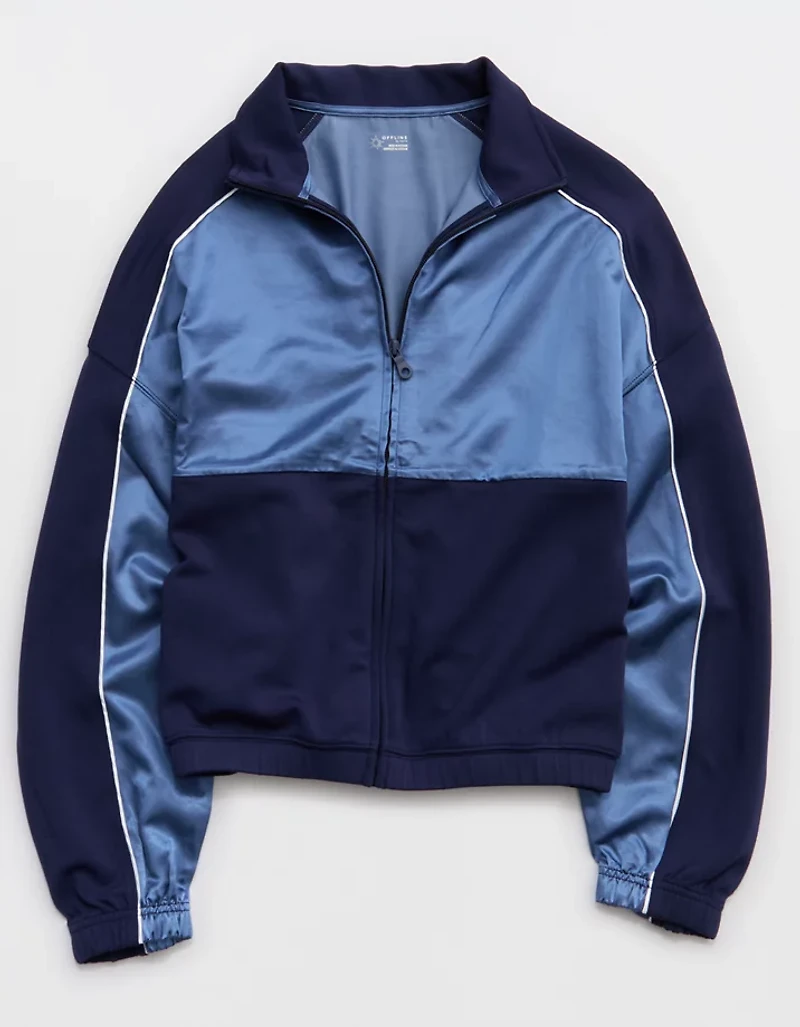 OFFLINE By Aerie ChillUp Seamed Full Zip