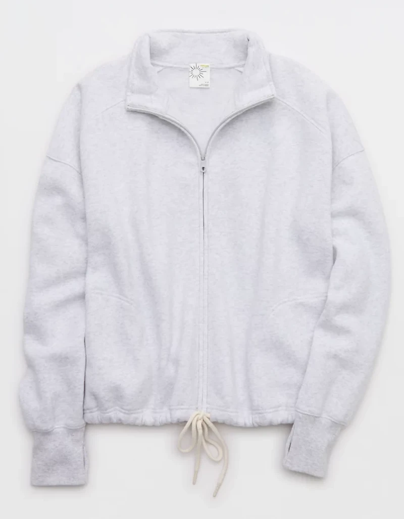 OFFLINE By Aerie Fleece Seamed Full Zip