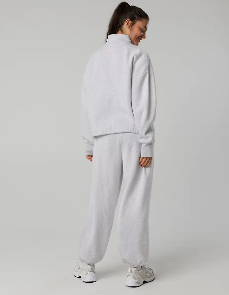 OFFLINE By Aerie Fleece Seamed Full Zip