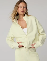 OFFLINE By Aerie Fleece Seamed Full Zip