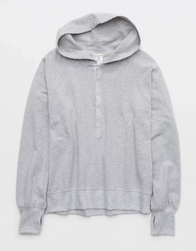 OFFLINE By Aerie OTT Henley Hoodie