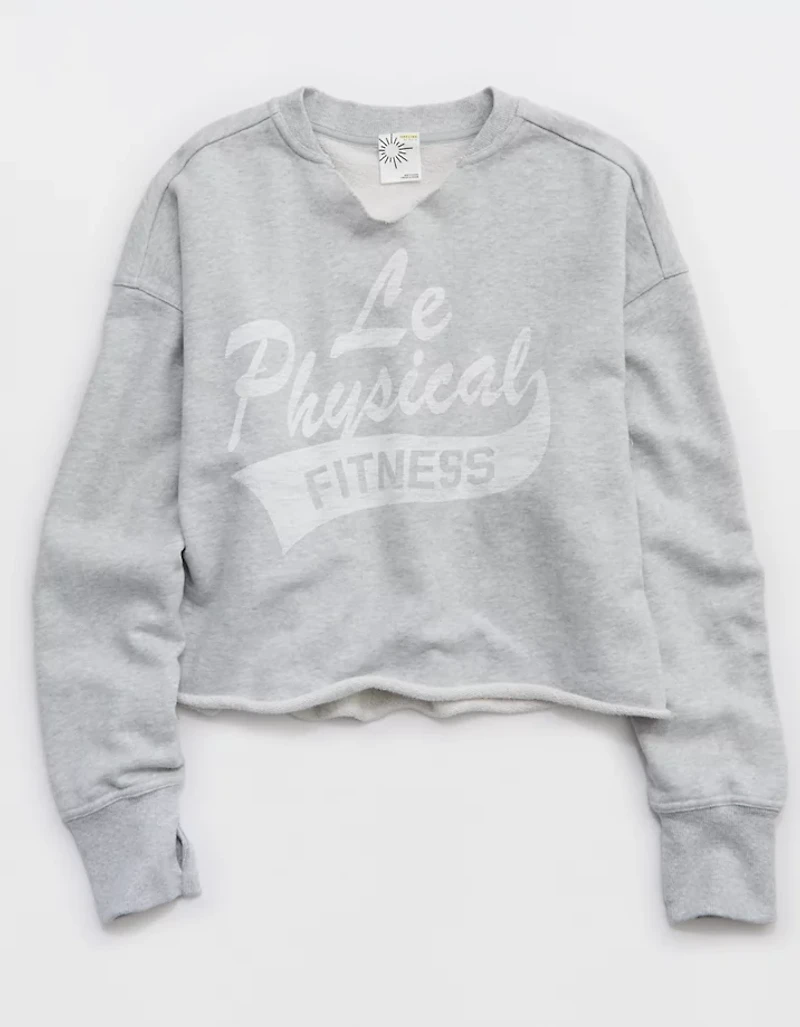 OFFLINE By Aerie Throwback Notch Crewneck