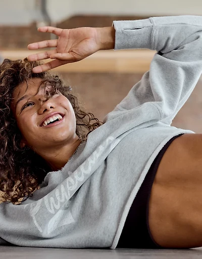 OFFLINE By Aerie Throwback Notch Crewneck