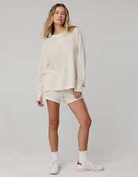 OFFLINE By Aerie Keep It 100 Terry Long Sleeve Crewneck