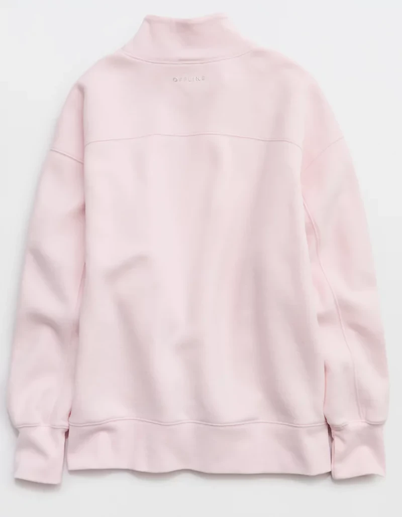 OFFLINE By Aerie Cloud Fleece Oversized Mockneck Sweatshirt