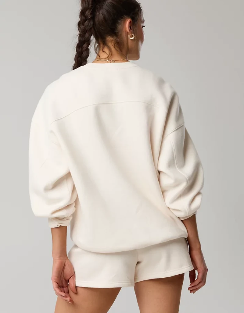 FWC26™ OFFLINE By Aerie Cloud Fleece Oversized Crewneck Sweatshirt