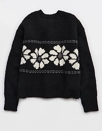 OFFLINE By Aerie Marshmallow Crewneck Sweater