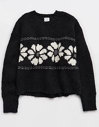 OFFLINE By Aerie Marshmallow Crewneck Sweater