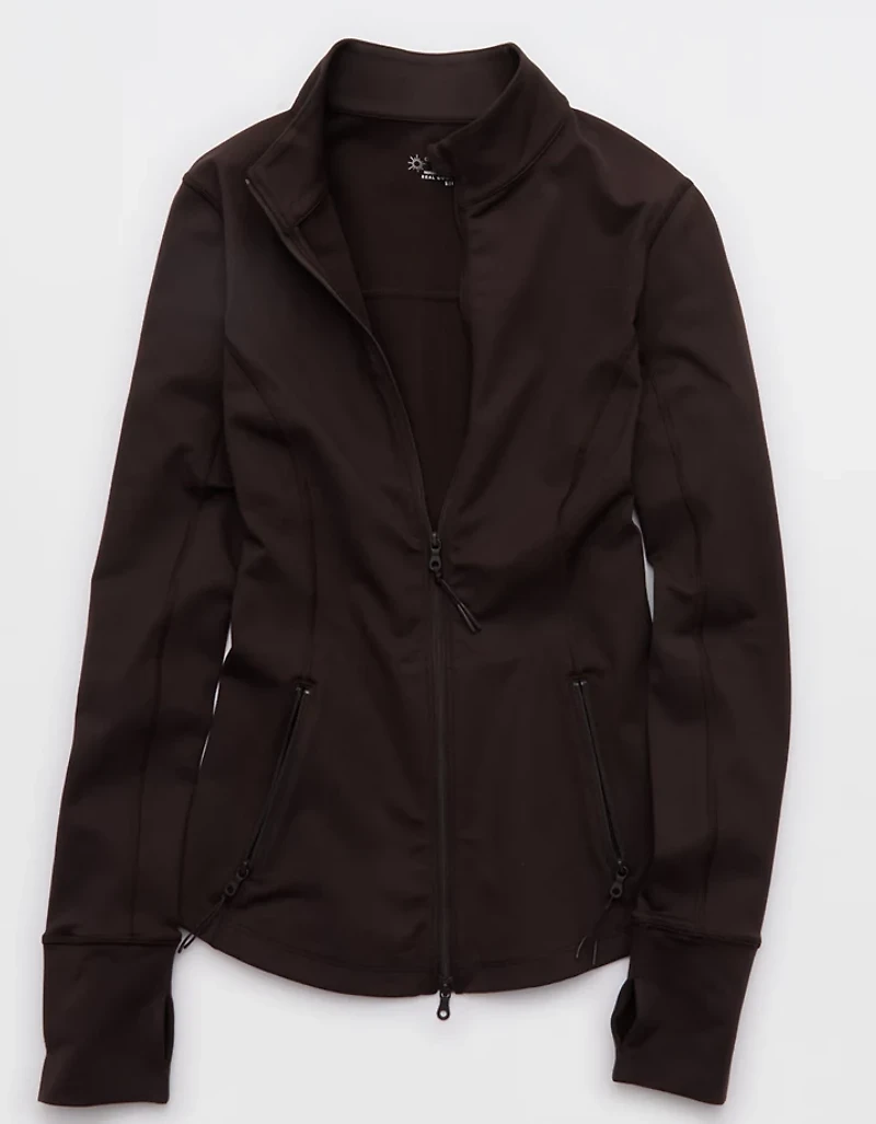 OFFLINE By Aerie The Hugger Classic Full Zip Jacket