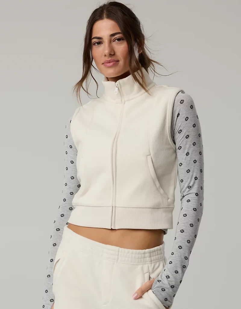 OFFLINE By Aerie Polar Fleece Vest