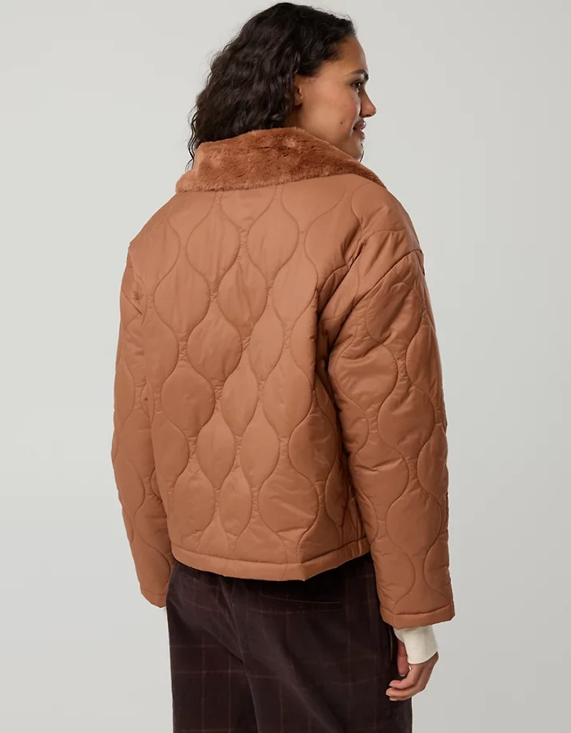 OFFLINE By Aerie Quilted Chore Jacket