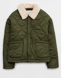 OFFLINE By Aerie Quilted Chore Jacket