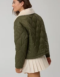 OFFLINE By Aerie Quilted Chore Jacket
