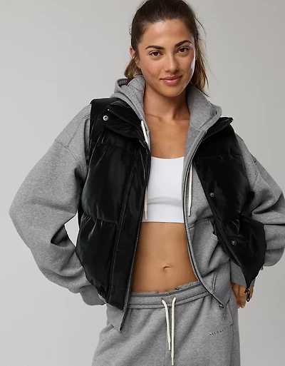 OFFLINE By Aerie Classic Length Puffer Vest