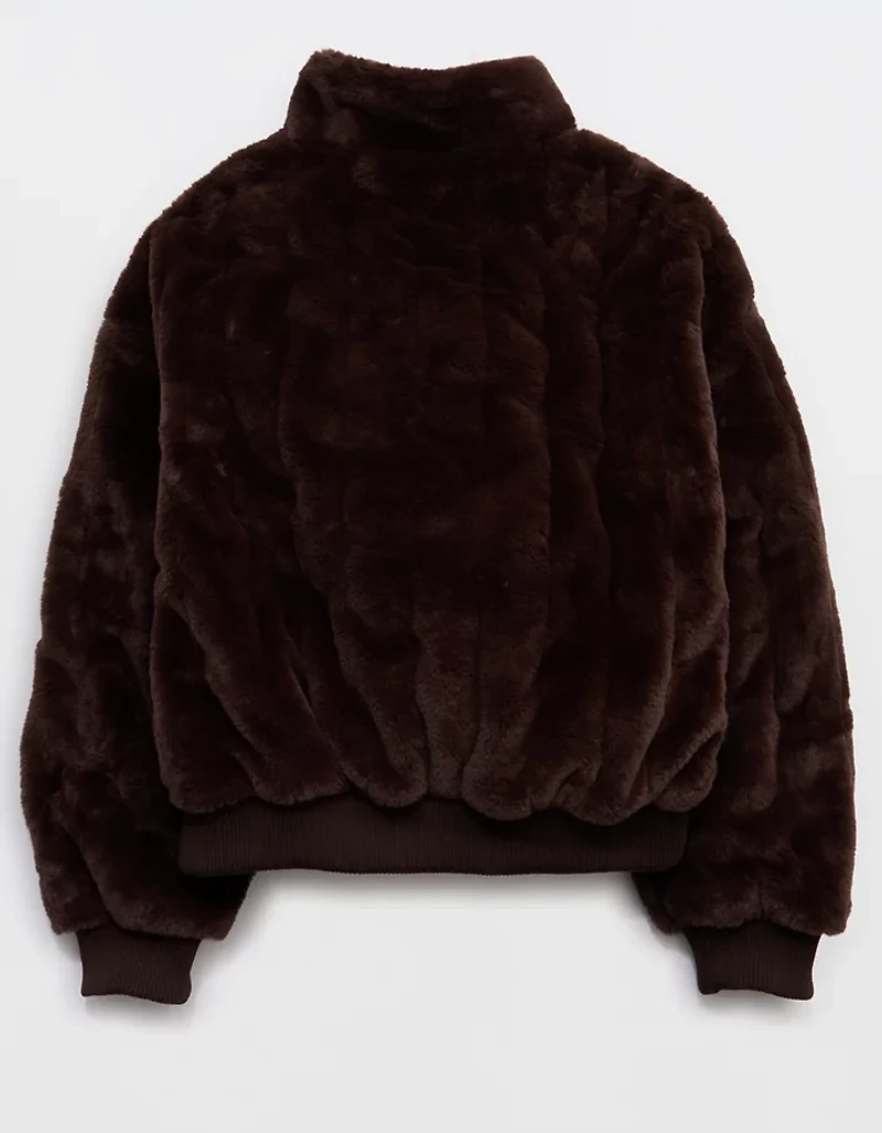 OFFLINE By Aerie Fur Full Zip Jacket