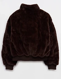 OFFLINE By Aerie Fur Full Zip Jacket