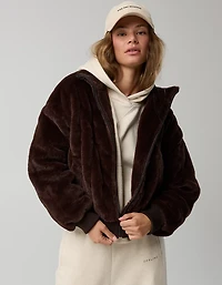 OFFLINE By Aerie Fur Full Zip Jacket