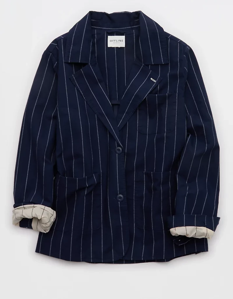 OFFLINE By Aerie Oxford Blazer
