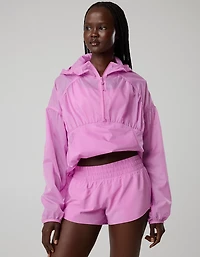 OFFLINE By Aerie Ruched Nylon Quarter Zip