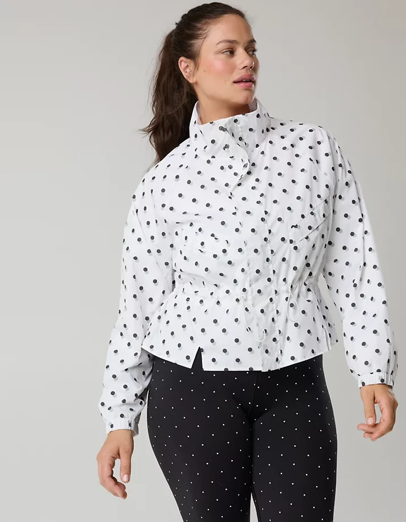 OFFLINE By Aerie Cinch Windbreaker Full Zip