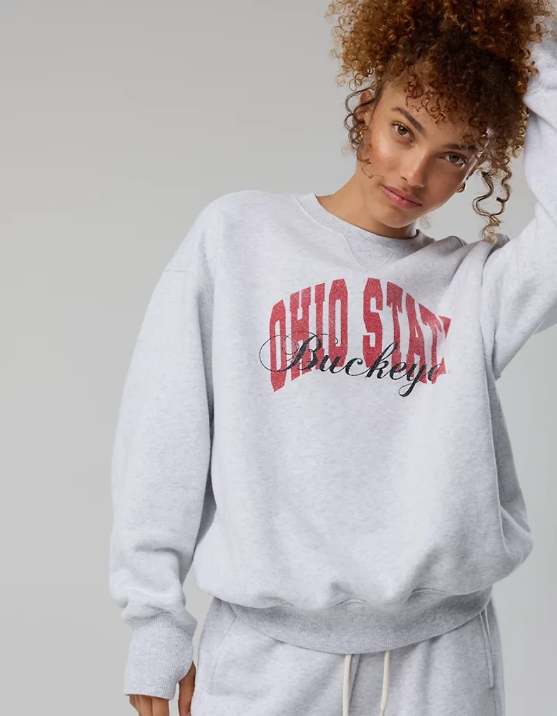 Ohio State Buckeyes OFFLINE By Aerie Crewneck
