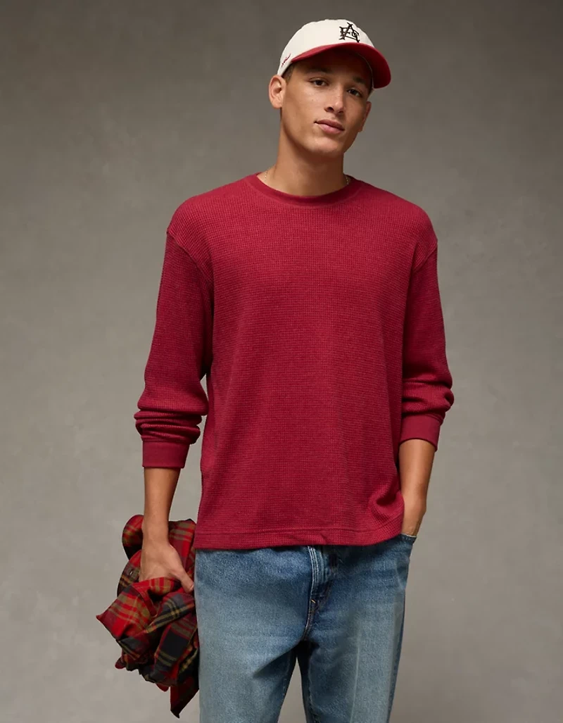 AE Cozy Waffle Thermal T-Shirt