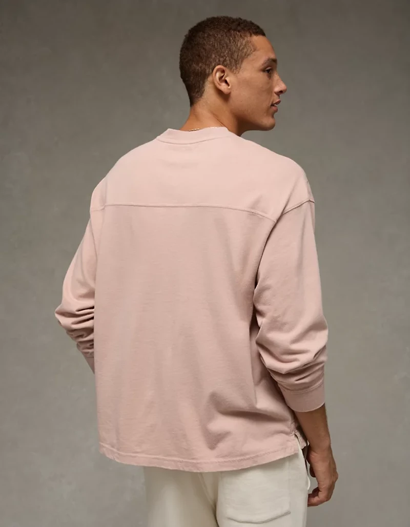 AE Boxy Sueded T-Shirt