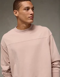 AE Boxy Sueded T-Shirt