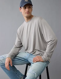 T-shirt d’entraînement à manches longues 24/7 AE