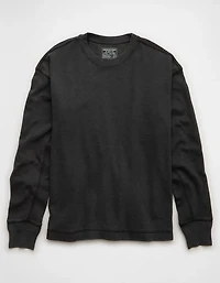 AE Boxy Washed Thermal Shirt