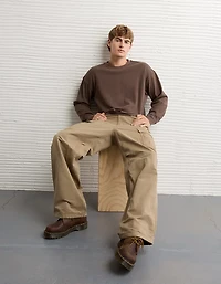 AE Boxy Washed Thermal Shirt