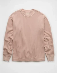 AE Boxy Washed Thermal Shirt