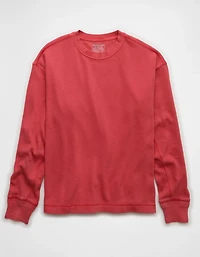 AE Boxy Washed Thermal Shirt