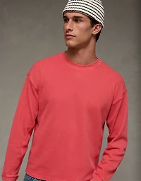 AE Boxy Washed Thermal Shirt