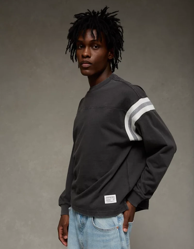 AE Long Sleeve Football T-Shirt