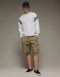 AE Boxy Long-Sleeve Football T-Shirt