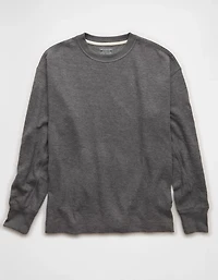 AE Boxy Washed Thermal Shirt