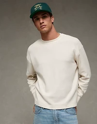 AE Boxy Washed Thermal Shirt
