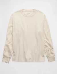 AE Boxy Washed Thermal Shirt