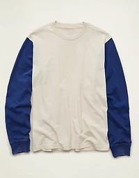 T-shirt de sport à manches longues coupe décontractée AE