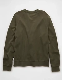 AE Boxy Long-Sleeve Pique T-Shirt