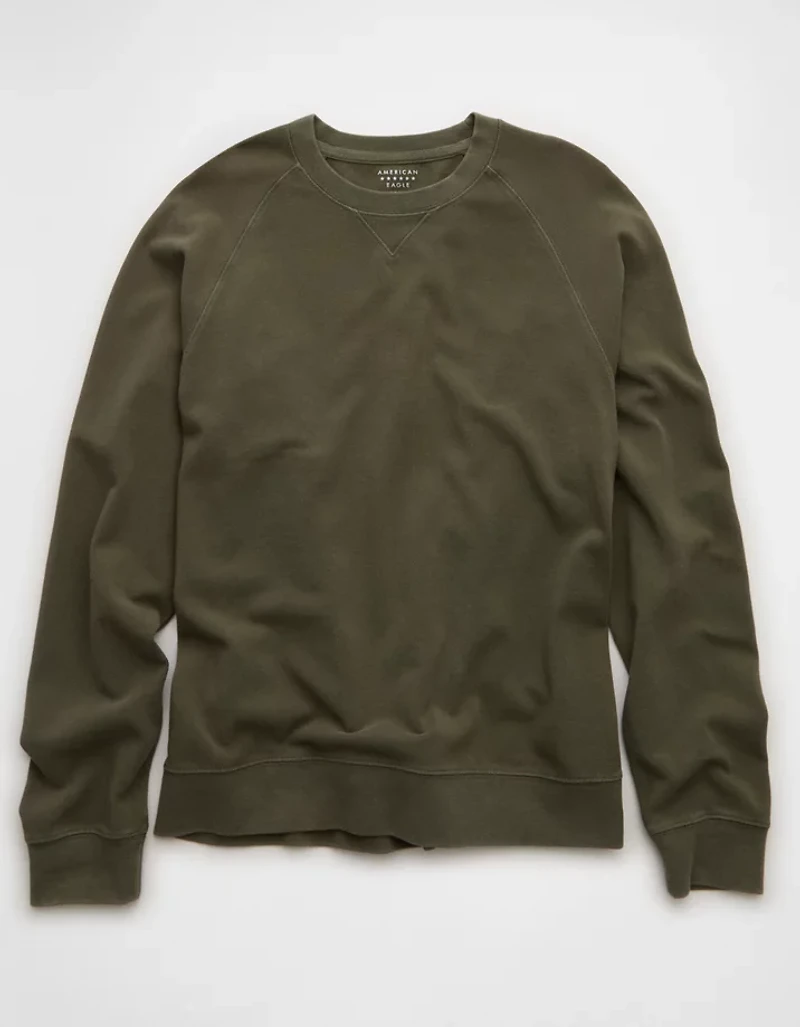AE Boxy Long-Sleeve Pique T-Shirt