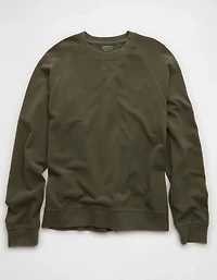 AE Boxy Long-Sleeve Pique T-Shirt