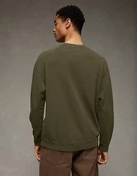 AE Boxy Long-Sleeve Pique T-Shirt