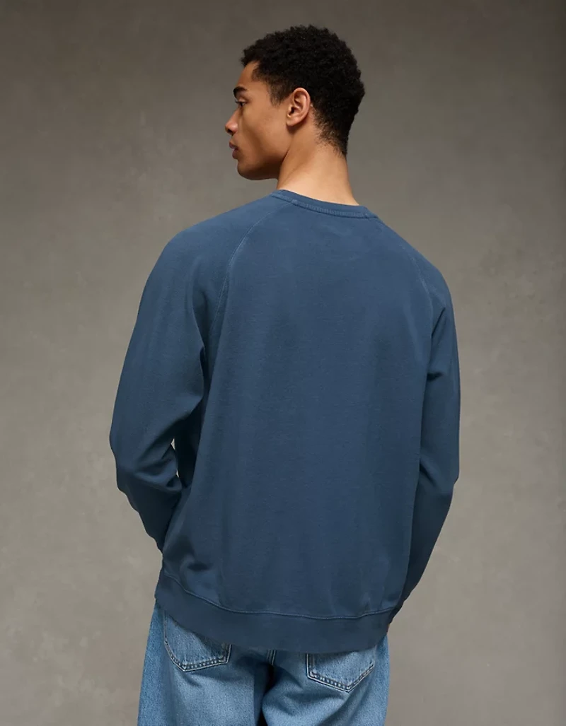 AE Boxy Long-Sleeve Pique T-Shirt