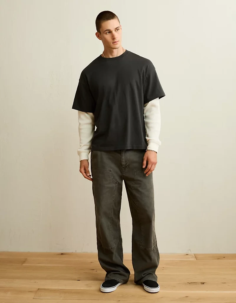 AE Boxy Fit Layered T-Shirt