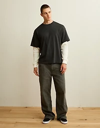 AE Boxy Fit Layered T-Shirt